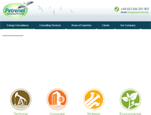 Tablet Screenshot of petrenel.com